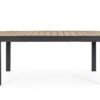 Belmar - Mesa de exterior de 160 Antracita/Natural Ext. a 240