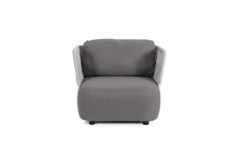 Palmer - Sillón Blanco/Gris - Imagen 2