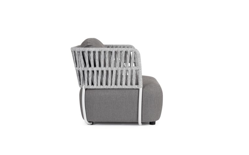 Palmer - Sillón Blanco/Gris - Imagen 3