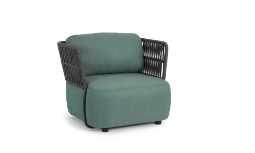 Palmer - Sillón Antracita/Jade