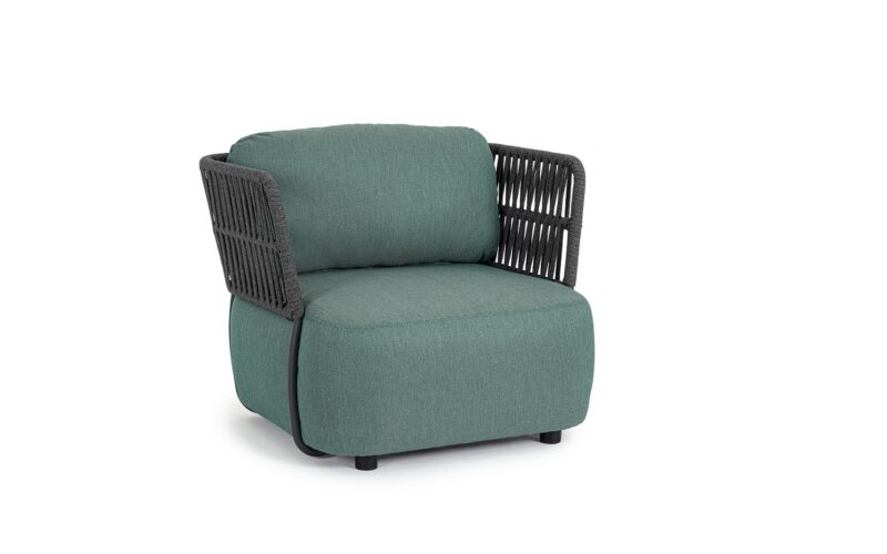 Palmer - Sillón Antracita/Jade