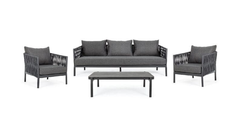 Florencia - Conjunto de exterior Antracita