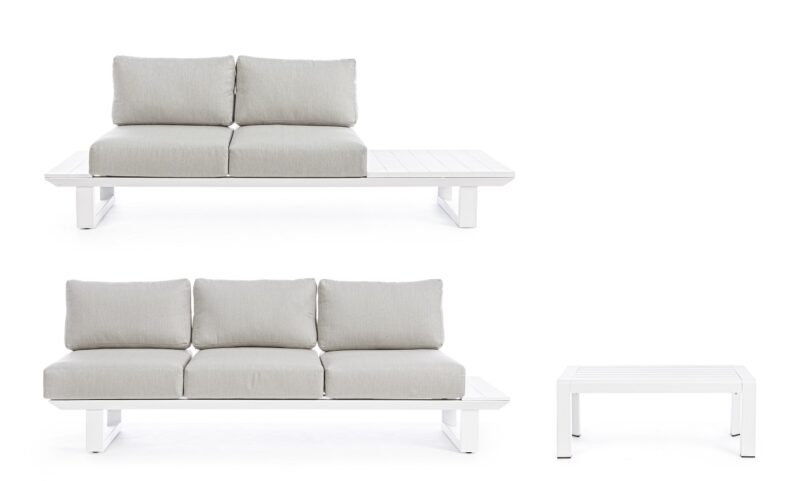 Konnor - Conjunto para terraza Blanco - Imagen 3