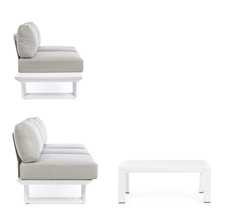 Konnor - Conjunto para terraza Blanco - Imagen 5