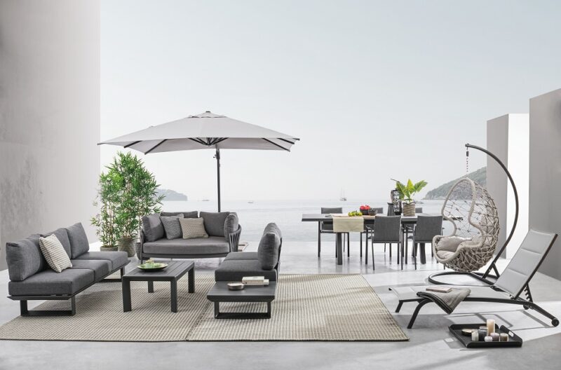 Konnor - Conjunto para terraza Antracita - Imagen 19