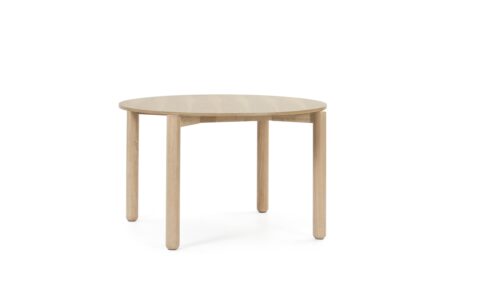 Atlas - Mesa Redonda fija de 120cm Natural