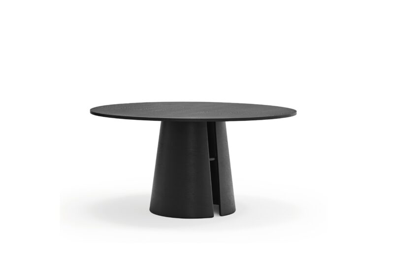 Cep - Mesa Redonda de 157 cm, Negro - Imagen 2