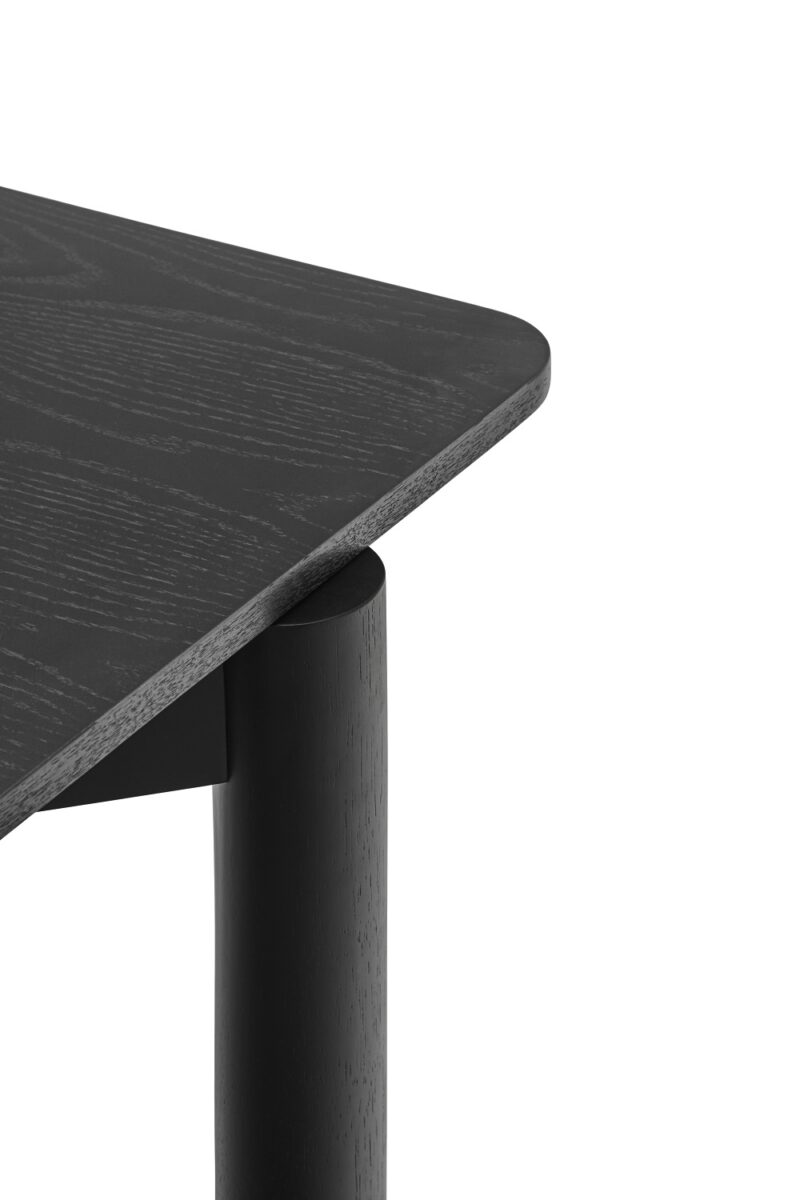 Atlas - Mesa de 160 x100 Ext. a 200, Negro - Imagen 5