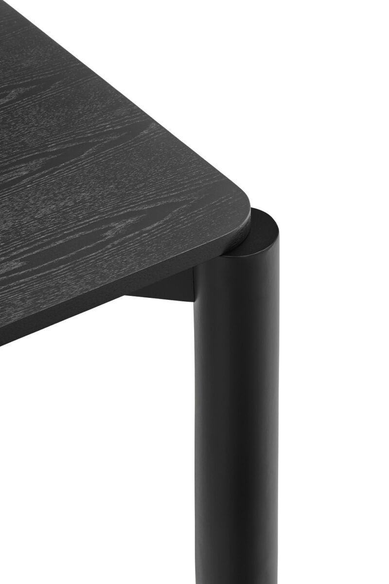 Atlas - Mesa de 160 x100 Ext. a 200, Negro - Imagen 4