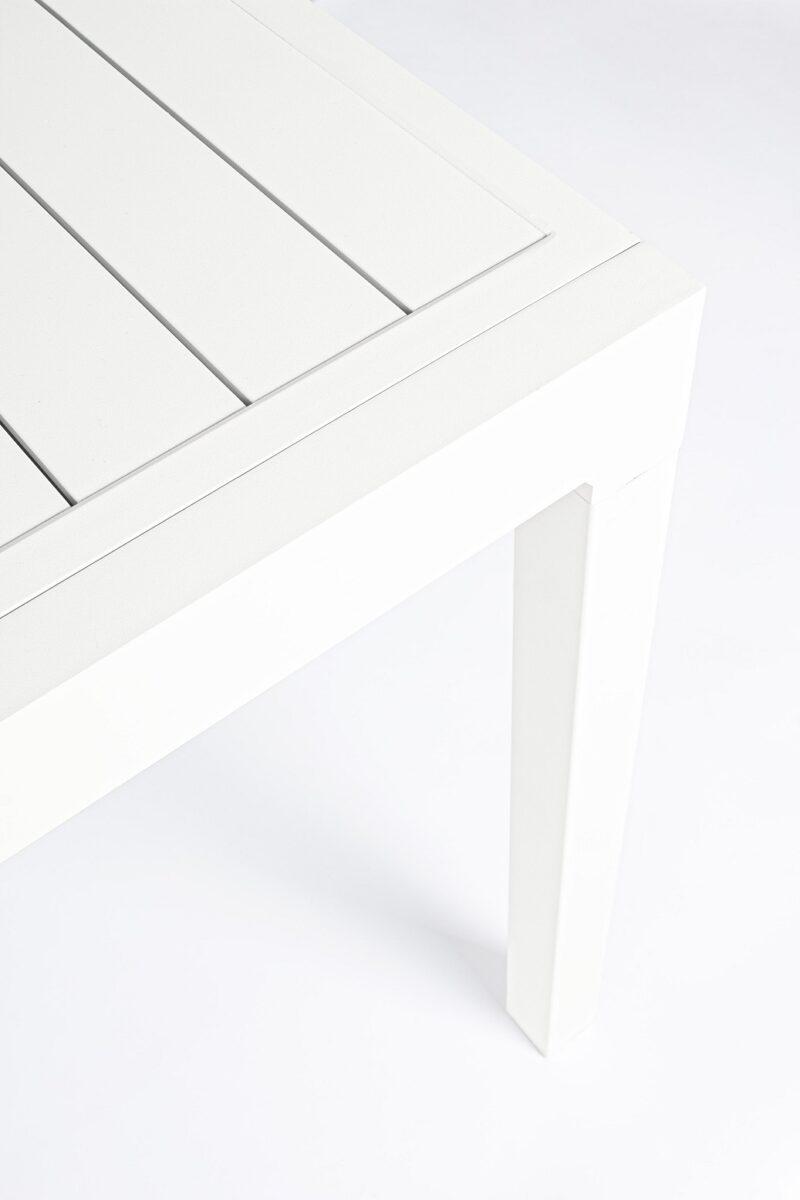 Pelagius - Mesa de exterior de 135 Blanca Ext. a 270 cm - Imagen 6