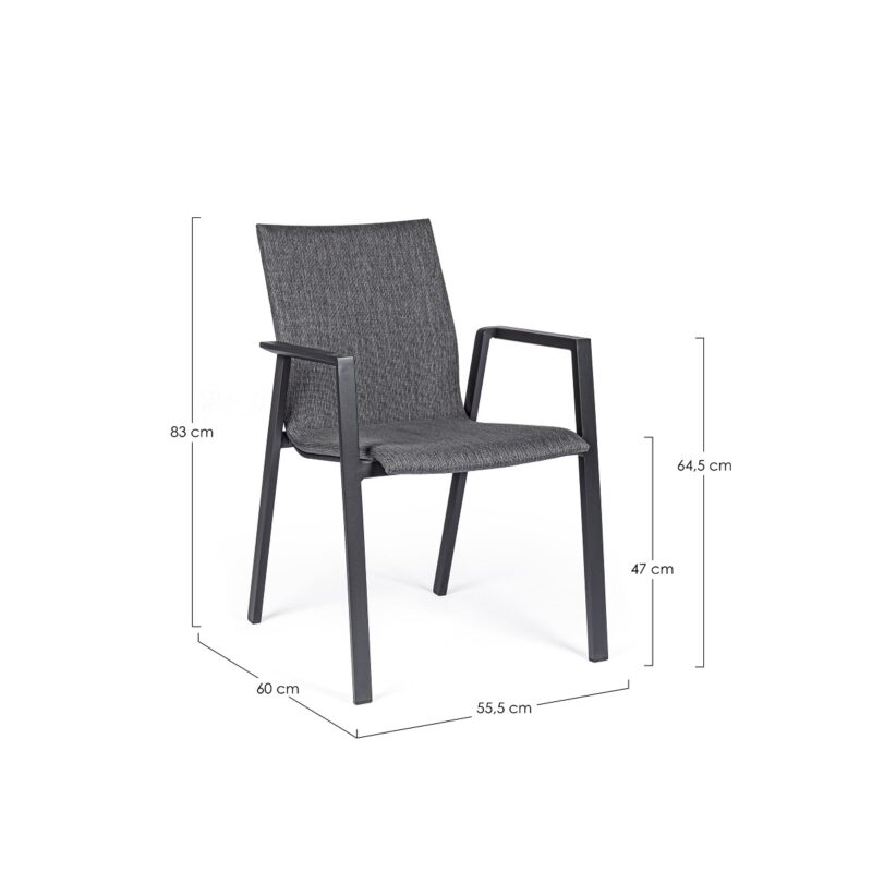 Odeon - Silla Antracita - Imagen 6