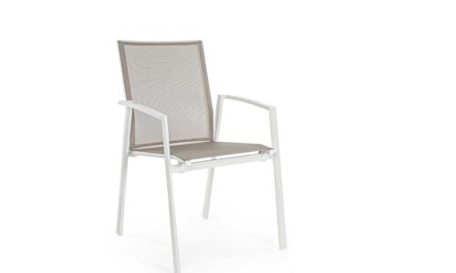Cruise - Silla de exterior Blanca