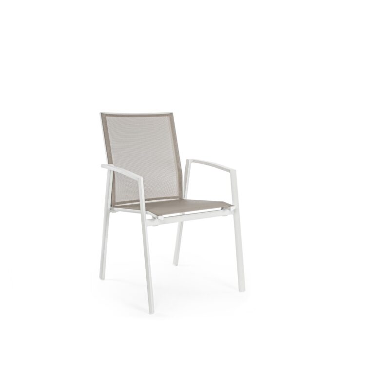 Cruise - Silla de exterior Blanca
