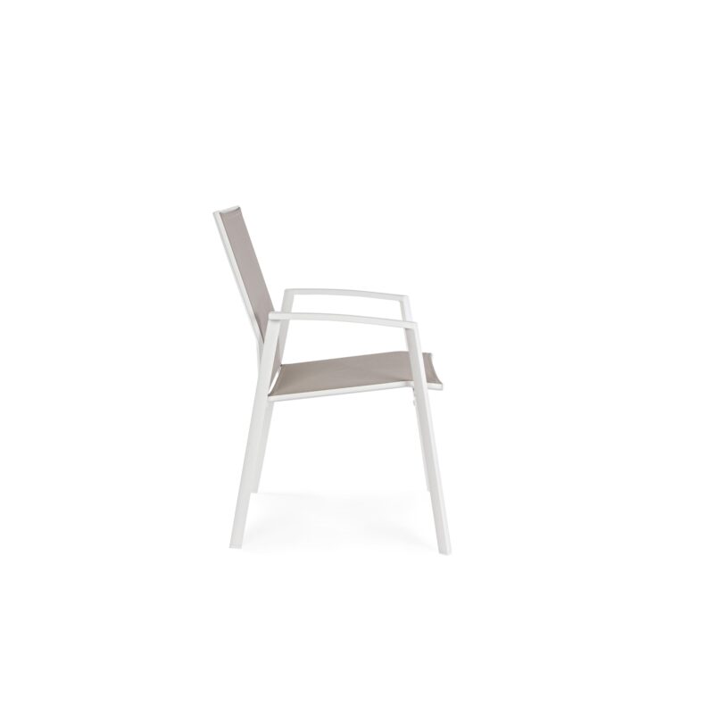 Cruise - Silla de exterior Blanca - Imagen 2