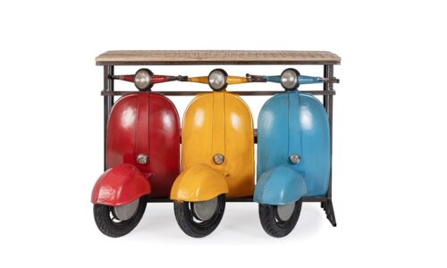Trio Vespa - Mueble Bar de 143,5 cm