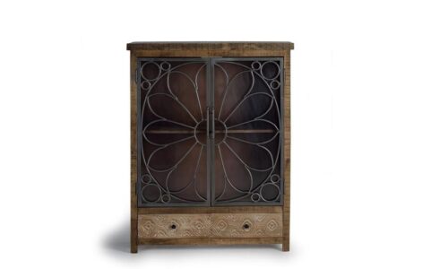 Rani - Vitrina de 100 cm 2P/2C