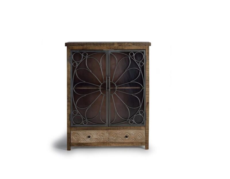 Rani - Vitrina de 100 cm 2P/2C