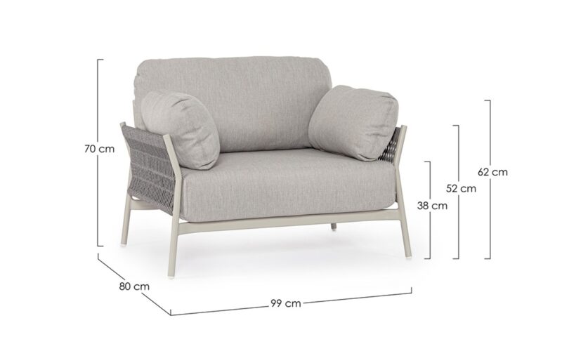 Pardis - Sillón de exterior Agate (Pack de 2 ud) - Imagen 7