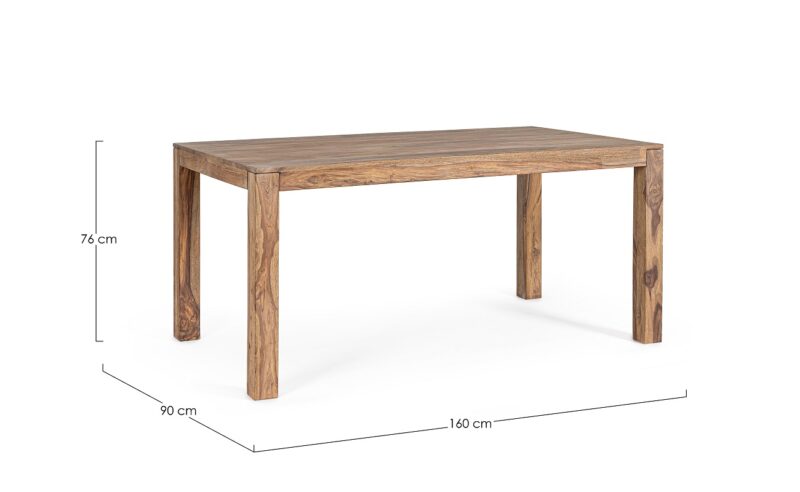 Nartan - Mesa fija de Comedor de 160 x 90 cm - Imagen 3