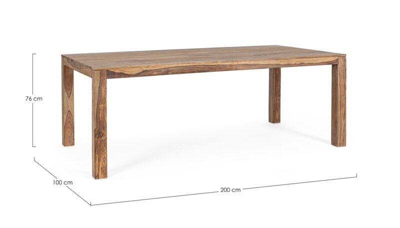 Nartan - Mesa fija de Comedor de 200 x 100 cm - Imagen 3