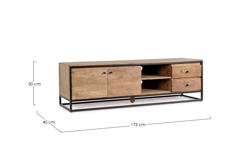 Nartan - Mueble T.V. de 175 cm 2P2C - Imagen 5