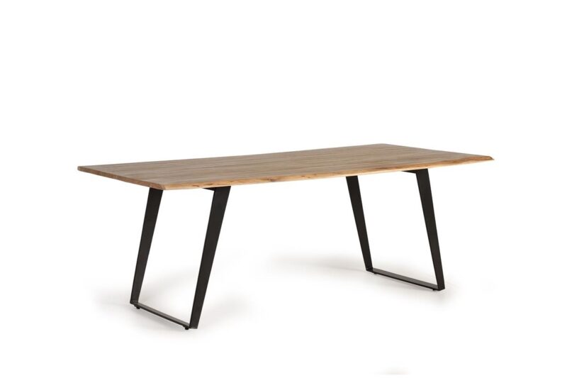 Iron - Mesa fija de Comedor de 205 x 100 cm