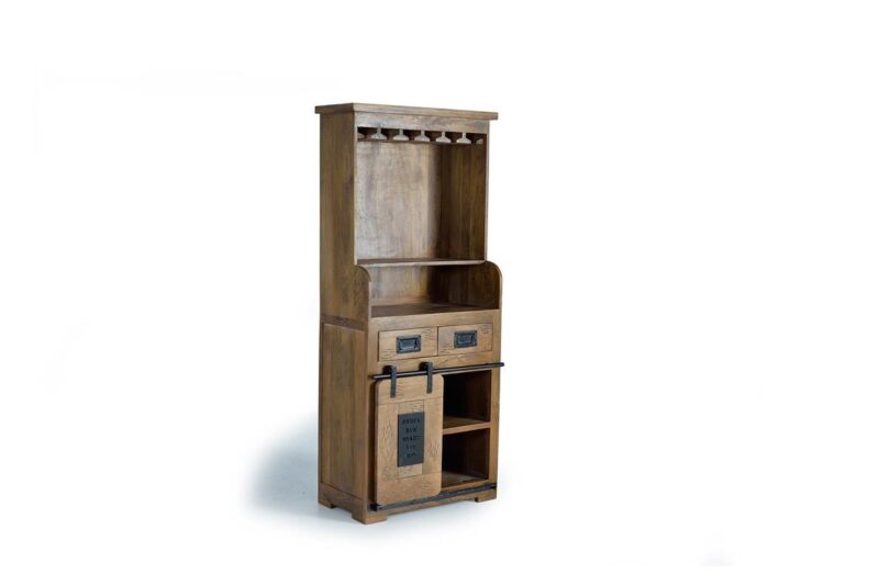 Adya - Mueble Bar de 75 cm, 1P/2C