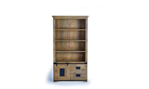 Adya - Librería/Estantería de 100 cm con 1P/2C