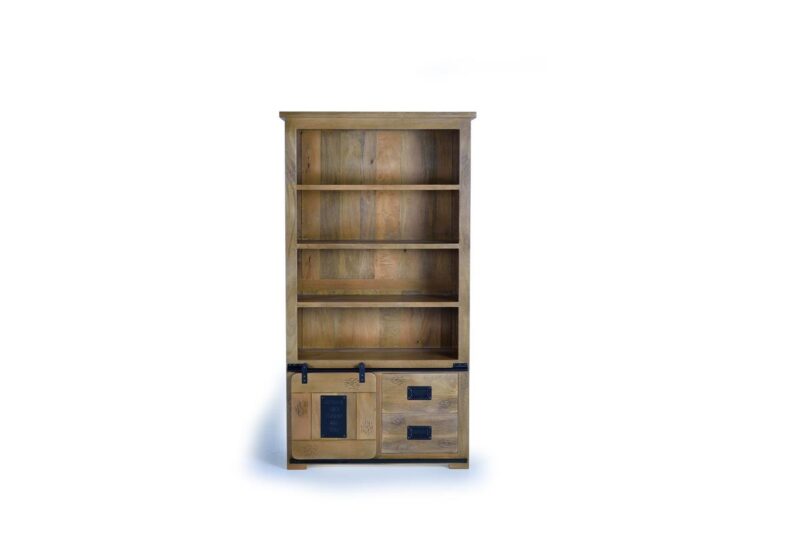 Adya - Librería/Estantería de 100 cm con 1P/2C