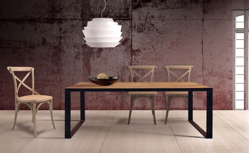 Clott - Mesa fija de Comedor de 180 x 90 cm - Imagen 7