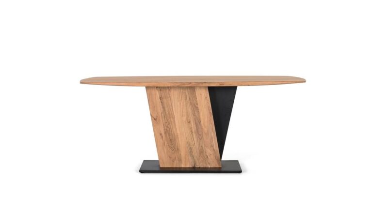 Girnar - Mesa fija de Comedor de 190 x 90 cm
