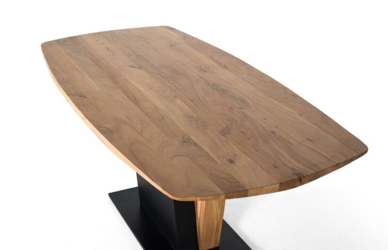 Girnar - Mesa fija de Comedor de 190 x 90 cm - Imagen 3