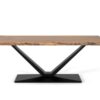 Ghats - Mesa fija de Comedor de 200 x 100 cm
