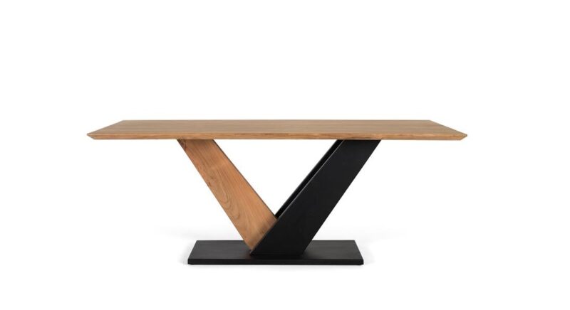 Jalori - Mesa fija de Comedor de 200 x 100 cm