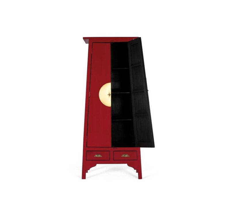 Tongli - Alacena de 83 cm. 2P/2C Rojo - Imagen 3