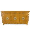 Kun - Aparador de 180 cm, con 6P/3C - Ocre