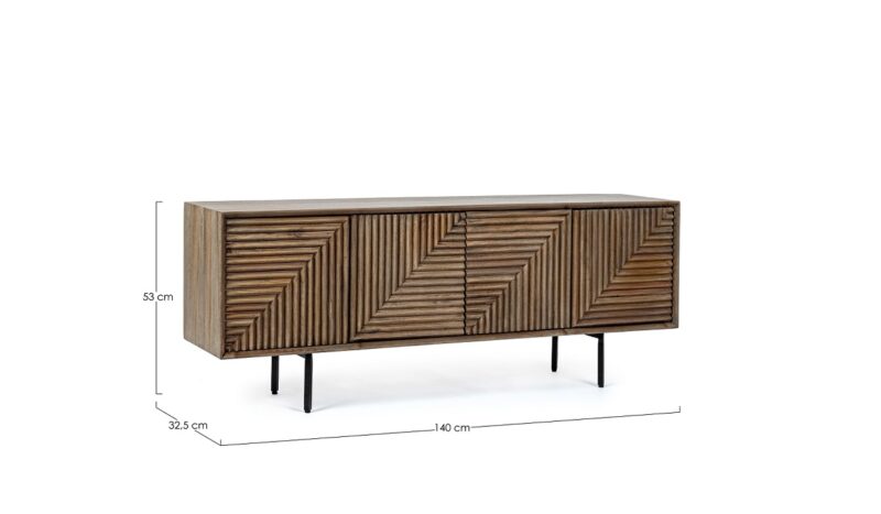 Darsey - Mueble TV de 140 cm. 4P - Imagen 6