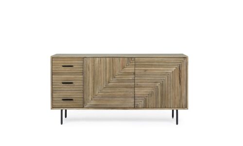 Darsey - Aparador de 160 cm, 2P/3C