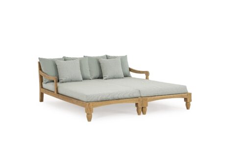 Bali - Daybed Aqua, Set de 2