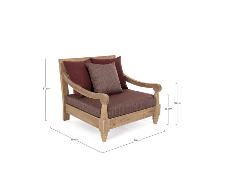 Bali - Conjunto de terraza Wine - Imagen 14