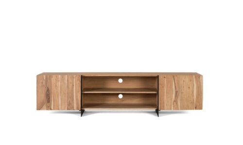 Nuez - Mueble TV de 200 cm 2P
