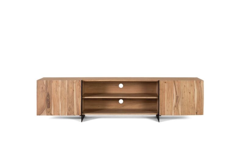 Nuez - Mueble TV de 200 cm 2P