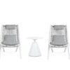 Aloha - Conjunto Tumbona lounge Blanco