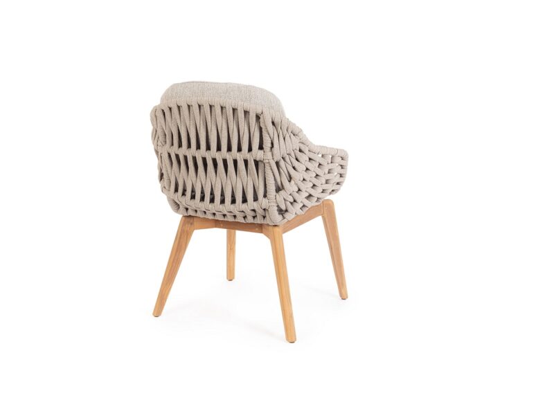 Tamires - Silla de exterior Beige - Imagen 4