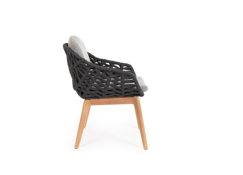 Tamires - Silla de exterior Antracita - Imagen 2