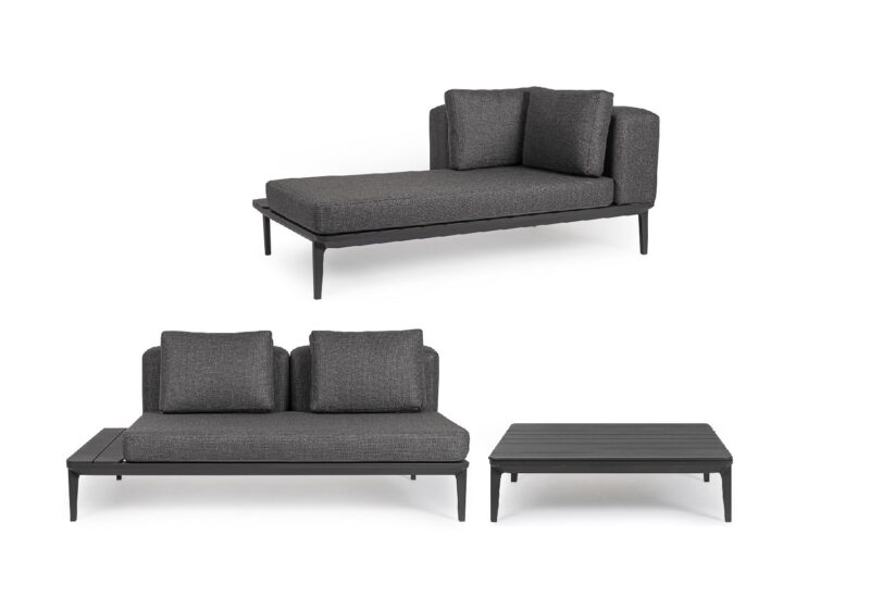 Matrix - Conjunto 2S/1C Antracita