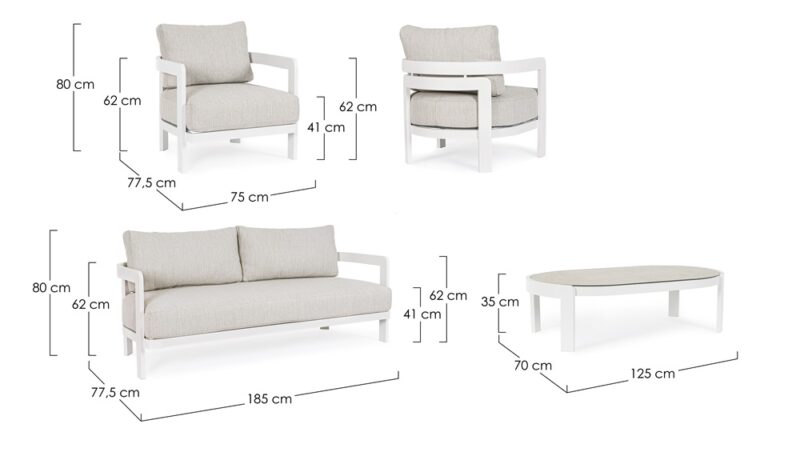 Presley - Conjunto de exterior Blanco - Imagen 8