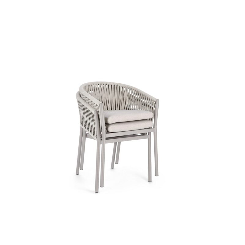 Florencia - Silla de exterior Moon - Apilable - Imagen 6