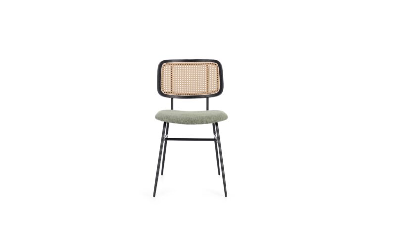Glenna - Silla Tapizado Verde - Imagen 2