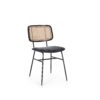 Glenna - Silla Tapizado Gris Oscuro